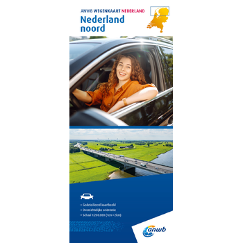 Wegenkaart Nederland Noord bij Singel 344