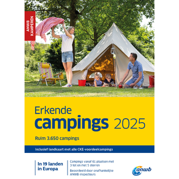 Erkende Campings 2025 (Paperback) bij Singel 344