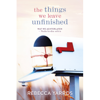 The things we leave unfinished (Paperback) bij Singel 344