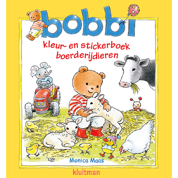 Kleur- en stickerboek boerderijdieren (Paperback) bij Singel 344