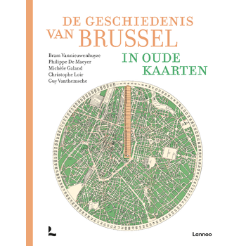 De geschiedenis van Brussel in oude kaarten (Hardback) bij Singel 344