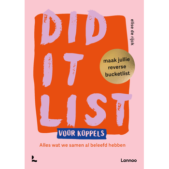 Did it list voor koppels: maak jullie reverse bucketlist (Hardback) bij Singel 344