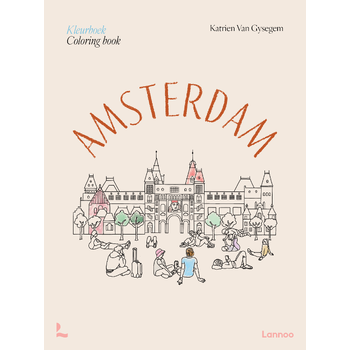 Kleurboek Amsterdam I Coloring Book Amsterdam (Hardback) bij Singel 344