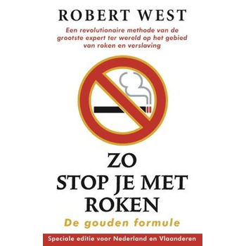 Zo stop je met roken - De gouden formule (Paperback) bij Singel 344