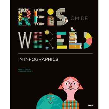 Reis om de wereld in infographics (Hardback) bij Singel 344