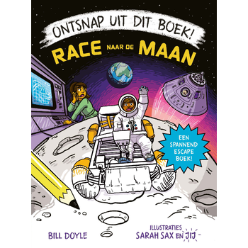 Ontsnap uit dit boek - Race naar de maan (Paperback) bij Singel 344