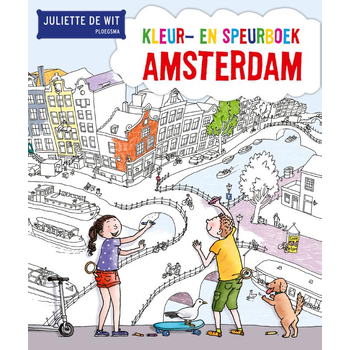 Kleur- en speurboek Amsterdam (Paperback) bij Singel 344