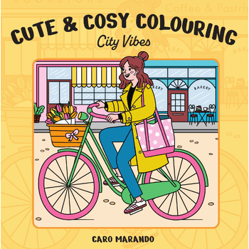 Cute & cosy colouring. City vibes (Paperback) bij Singel 344
