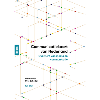 Communicatiekaart van Nederland (Paperback) bij Singel 344