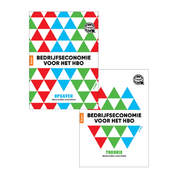 Bedrijfseconomie voor het hbo, theorie- en opgavenboek van Edward Balen, Arco Verolme