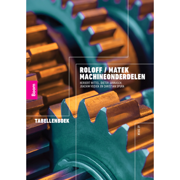 Roloff / Matek Machineonderdelen: tabellenboek (Paperback) bij Singel 344