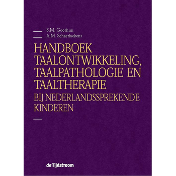 Handboek taalontwikkeling, taalpathologie en taaltherapie bij Nederlandssprekende kinderen (Paperback) bij Singel 344