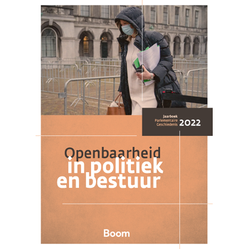 Openbaarheid in politiek en bestuur (Paperback) bij Singel 344
