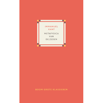 Metafysica van de zeden (Hardback) bij Singel 344