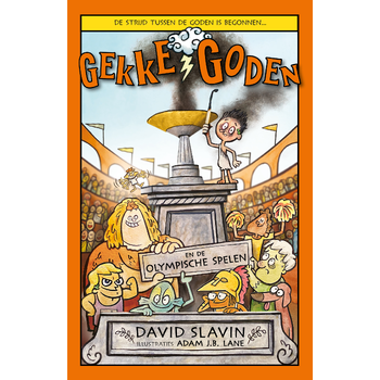 Gekke goden en de Olympische Spelen (Hardback) van David Slavin, Adam J.B. Lane