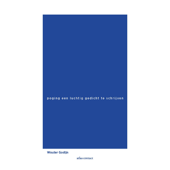 Poging een luchtig gedicht te schrijven (Paperback) bij Singel 344