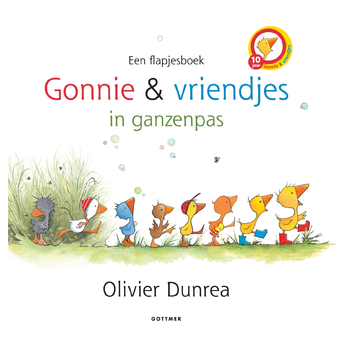 Gonnie en vriendjes in ganzenpas (Hardback) bij Singel 344