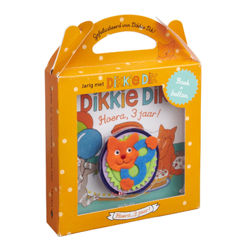 Jarig met Dikkie Dik - Hoera, 3 jaar! (Board book) bij Singel 344