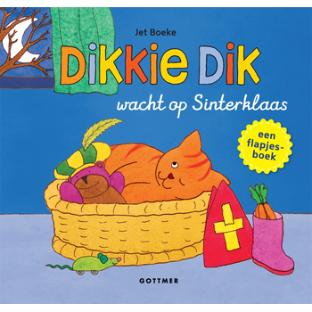 Dikkie Dik wacht op Sinterklaas (Board book) bij Singel 344