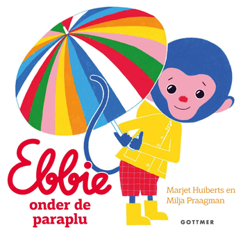 Ebbie onder de paraplu (Board book) bij Singel 344