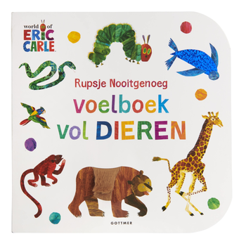 Rupsje Nooitgenoeg Voelboek vol dieren (Board book) bij Singel 344