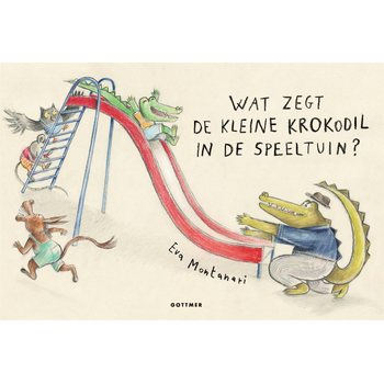 Wat zegt de kleine krokodil in de speeltuin? (Board book) bij Singel 344