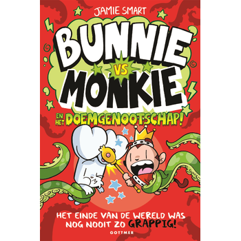 Bunnie vs Monkie en het doemgenootschap! (Hardback) bij Singel 344
