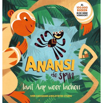 Anansi de spin laat Aap weer lachen (Hardback) bij Singel 344