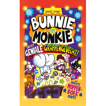 Bunnie vs Monkie en het geniale grappengevecht (Hardback) bij Singel 344