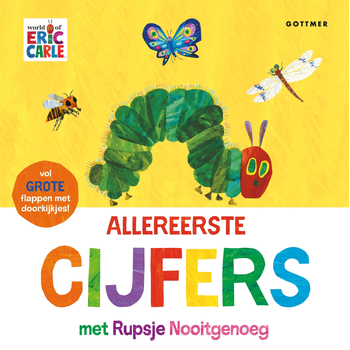 Allereerste cijfers met Rupsje Nooitgenoeg (Board book) bij Singel 344