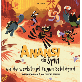 Anansi de spin en de wedstrijd tegen Schildpad (Hardback) bij Singel 344