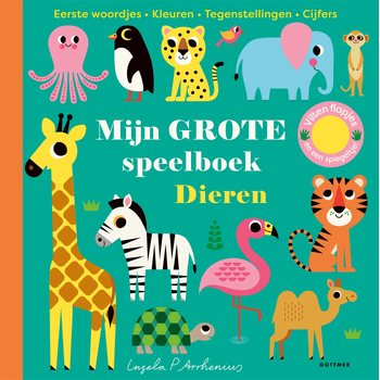 Mijn grote speelboek Dieren (Board book) bij Singel 344