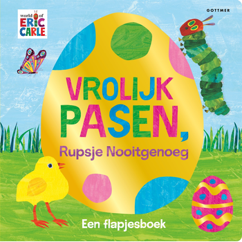 Vrolijk Pasen, Rupsje Nooitgenoeg (Board book) bij Singel 344