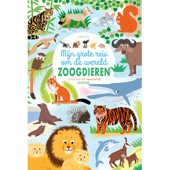 Mijn grote reis om de wereld ZOOGDIEREN (Hardback) bij Singel 344