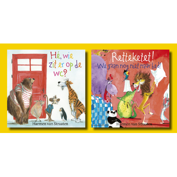 Uitdeelboekjes - Retteketet & Hé, wie zit er op de wc? (Hardback) bij Singel 344
