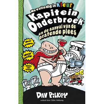 Kapitein Onderbroek en de aanval van de pratende plees (Hardback) bij Singel 344