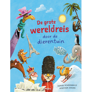 De grote wereldreis door de dierentuin (Hardback) bij Singel 344