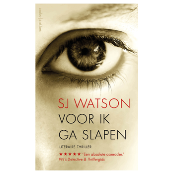 Voor ik ga slapen (Paperback) bij Singel 344