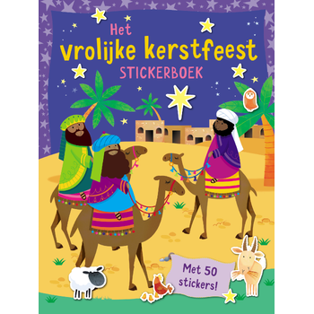 Het vrolijke kerstfeest stickerboek (Paperback) bij Singel 344