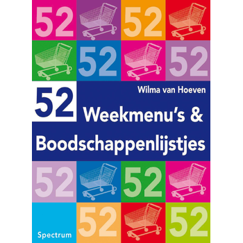 52 weekmenu's en boodschappenlijstjes (Paperback) bij Singel 344