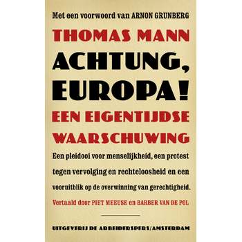 Achtung, Europa! (Paperback) bij Singel 344