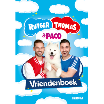 Rutger, Thomas & Paco Vriendenboek (Hardback) bij Singel 344