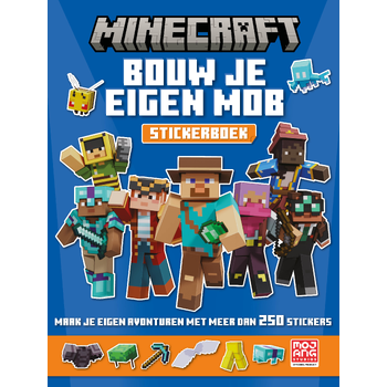 Minecraft Stickerboek - Bouw je eigen mob (Paperback) bij Singel 344
