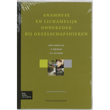 Anamnese lichamelijk onderzoek gezelschapsdieren (Hardback) bij Singel 344