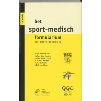 Het sport-medisch formularium (Paperback) bij Singel 344