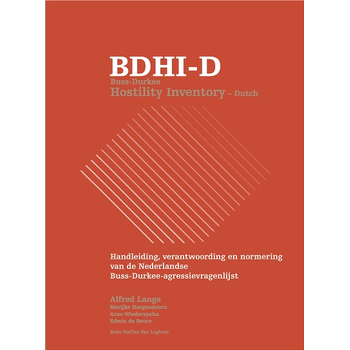 Buss-Durkee Hostility Inventory Dutch (BDHI-D) - handleiding (Paperback) bij Singel 344