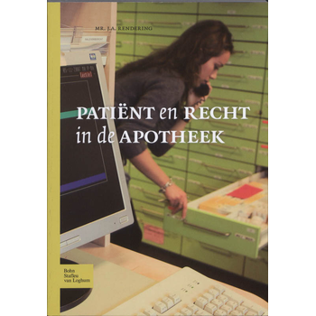 Patiënt en recht in de apotheek (Paperback) bij Singel 344