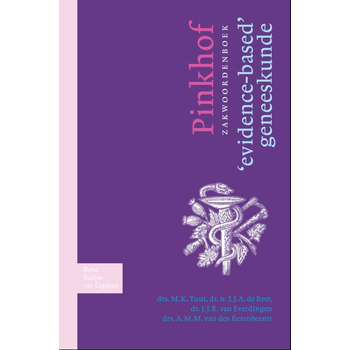 Pinkhof Zakwoordenboek 'evidence-based' geneeskunde (Paperback) bij Singel 344