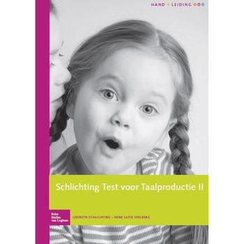 Schlichting Test voor Taalproductie-II (Schlichting Taalproductie) - handleiding (Paperback) bij Singel 344