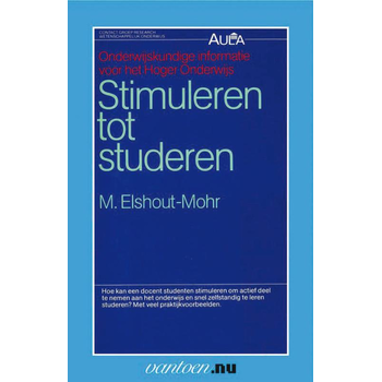 Stimuleren tot studeren (Paperback) van M. Elshout-Mohr
